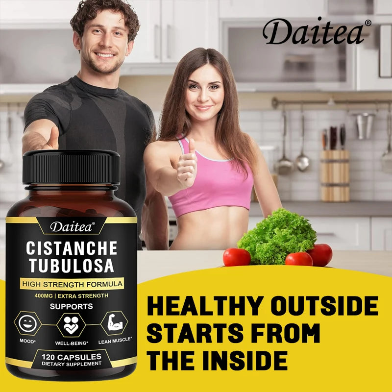 π Cistanche Tubulosa Extract 400mg | Boost Endurance & Muscle Health π