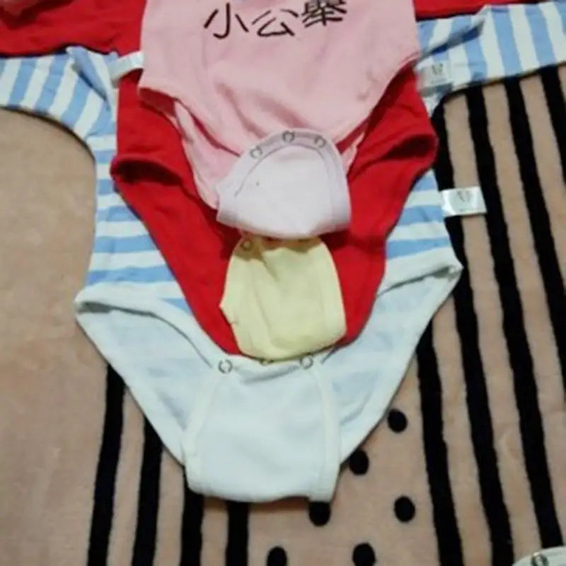 Diaper Extenders Solid Color Baby Bodysuit Diaper Clothing Accessories 5Pieces