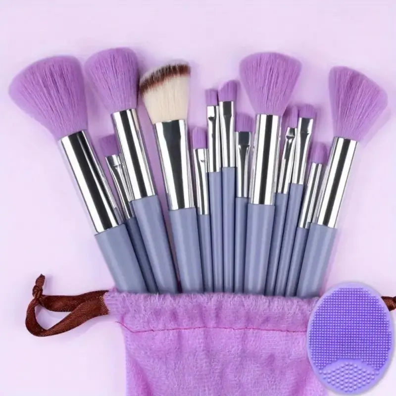 ✨ Professional Makeup Brush Set | Soft & Fluffy Kabuki, Foundation & Eyeshadow Brushes ✨