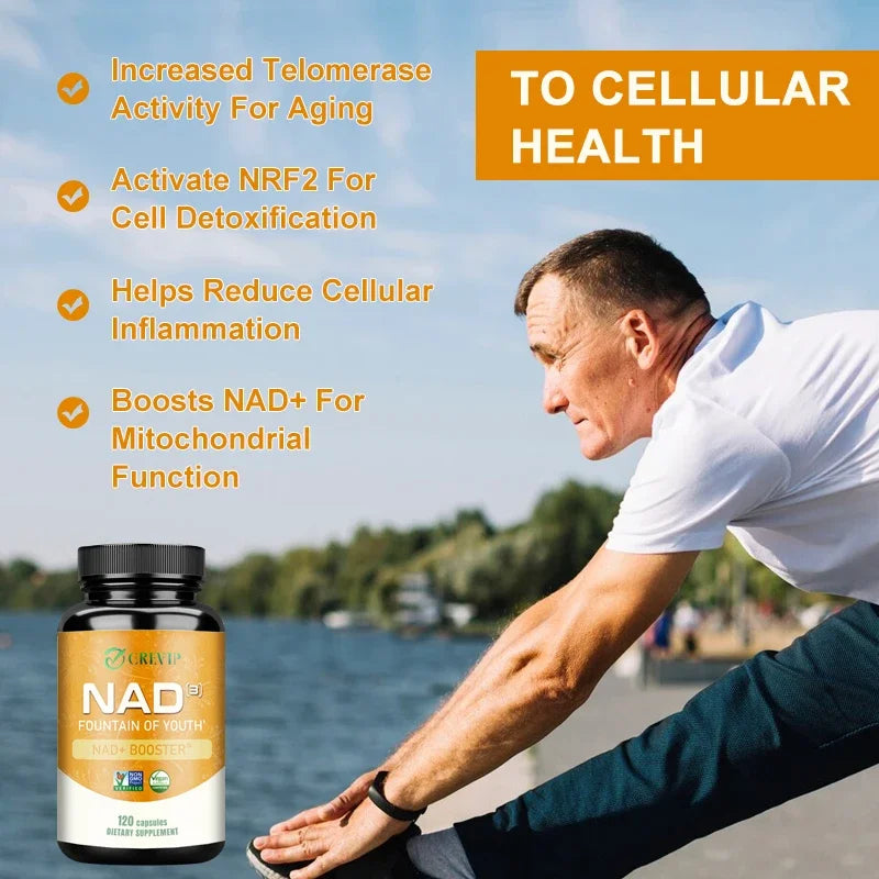 NAD Supplements - Anti-Aging Cell Booster, Supports Natural EnergySupplement