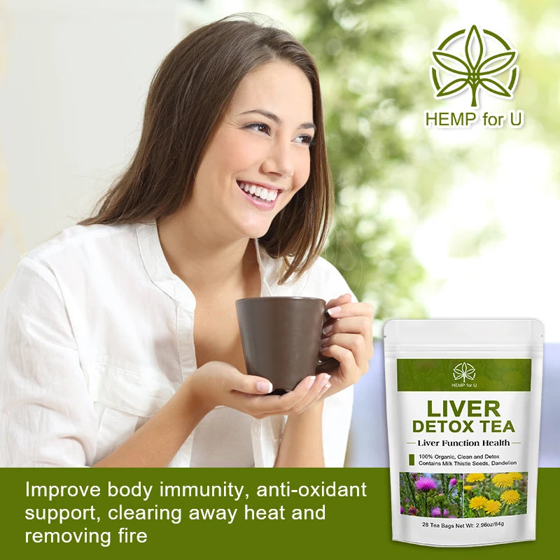 Natural Liver Care, Milk Thistle, Caffeine Free, Liver Detox - Nourish and Support Your Liver Health, Improve Liver Function