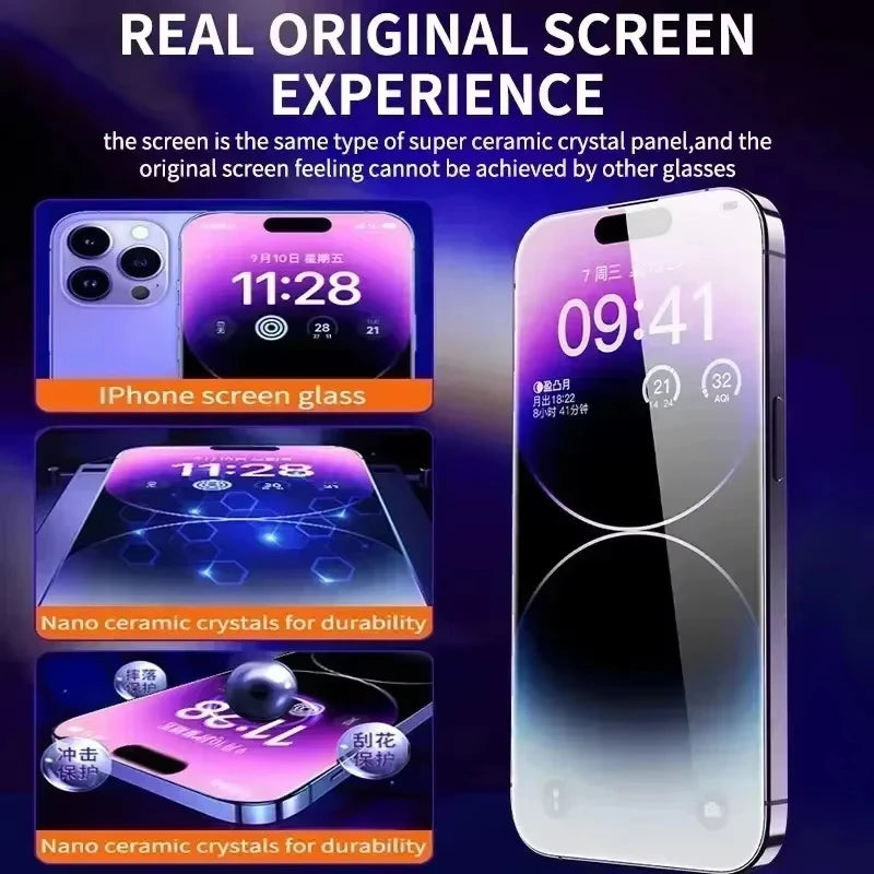 3Pcs Free Installation HD Screen Protector For Samsung A55 5G A54 A53 A52 A51 A35 A34 A33 A32 A31 A16 A15 A14 A13 A12 Glass Film