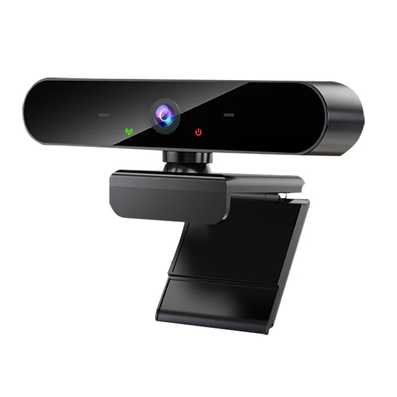 Ultra HD 4K Webcam Fixed Focus Laptop Computer Camera with Microphone USB Plug and Play Camera PC for Streaming / Video Call