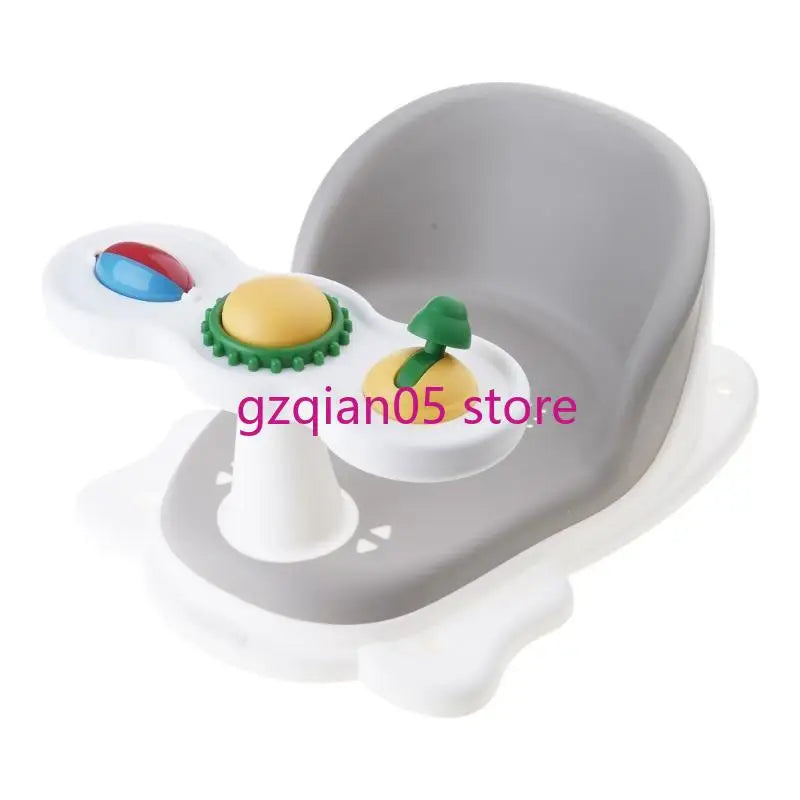 N7ME Bathtub Seats Baby Bath Seats with Bottom Suction Cups for Baby 6 Months & Up Provides Backrest Support Bathtub Seats