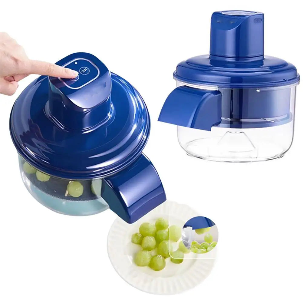 Automatic Fruit Peeler Machine Wireless Portable Grape/Apple/ Garlic/plum/Peach Peeler for Home Fast & Easy Kitchen Gadget