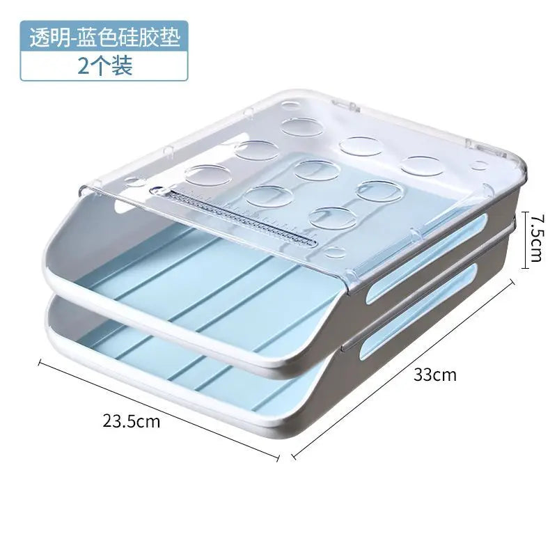 π₯ Stackable Egg Storage Box | Multi-Layer Refrigerator Organizer π₯