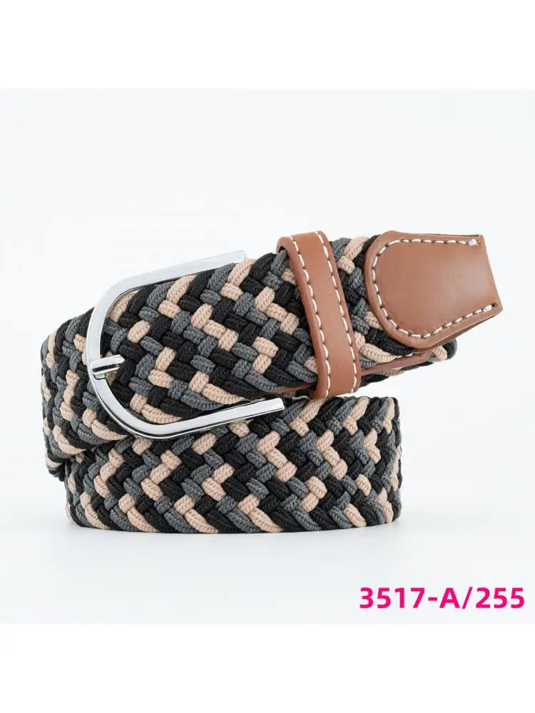 3.3CM X 105CM High Quality Cheap Men Women Belt Good Same Style Non Perforated Casual Pants Wholesale Fashion Commuter Colorful