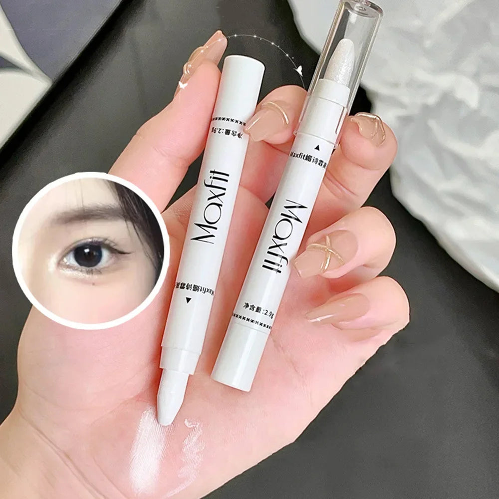 ✨ Shimmer Highlight Stick | Glitter White Eyeshadow & Brightening Pencil ✨