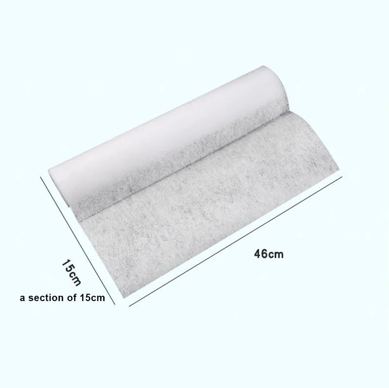 5/10M Disposable Hood Oil Filter Paper Non-woven Cooker Hood Extractor Fan Filter Kitchen Hood Grease Anti Oil Cotton