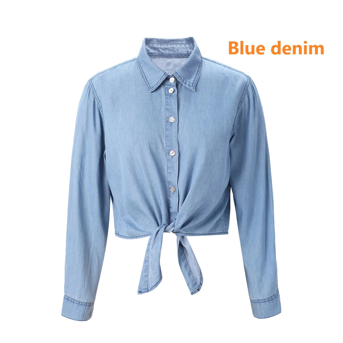 AP SS25 Women Lightweight Denim Wrap Blouse & Slip Dress