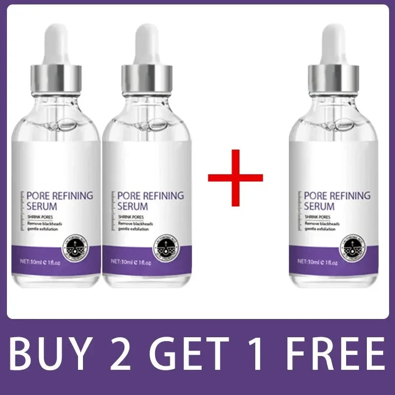 Face Skin Pore Shrinkage Serum Long-Lasting Moisturizing Improves Large Pores Calming Skin Care Essence