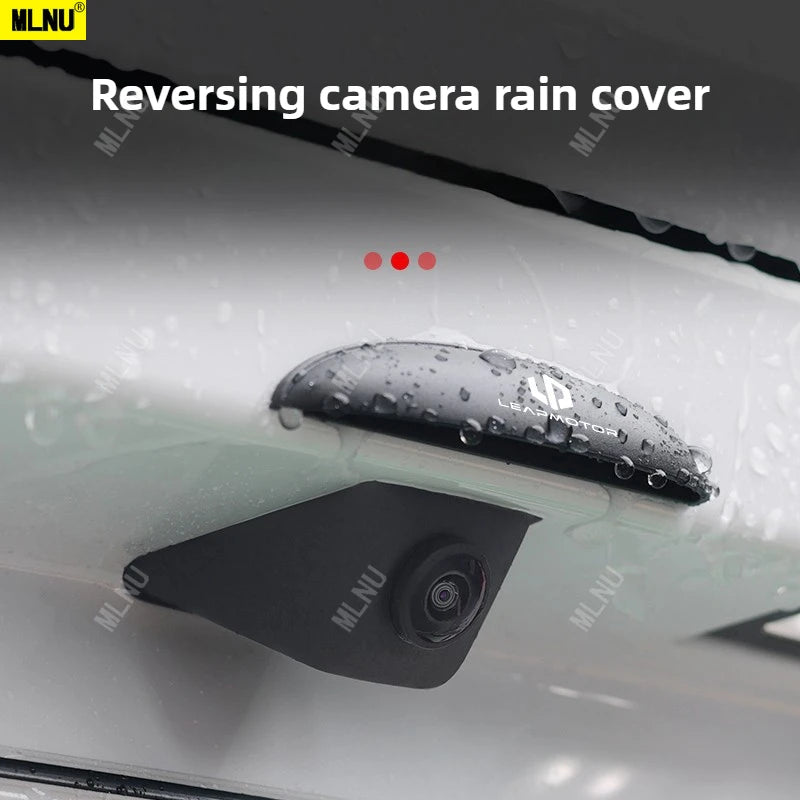 Accessories For LEAPMOTOR C10 2025/2024 car reverse camera cover Premium ABS, Waterproof Sunproof & Long-Lasting,2022-2023