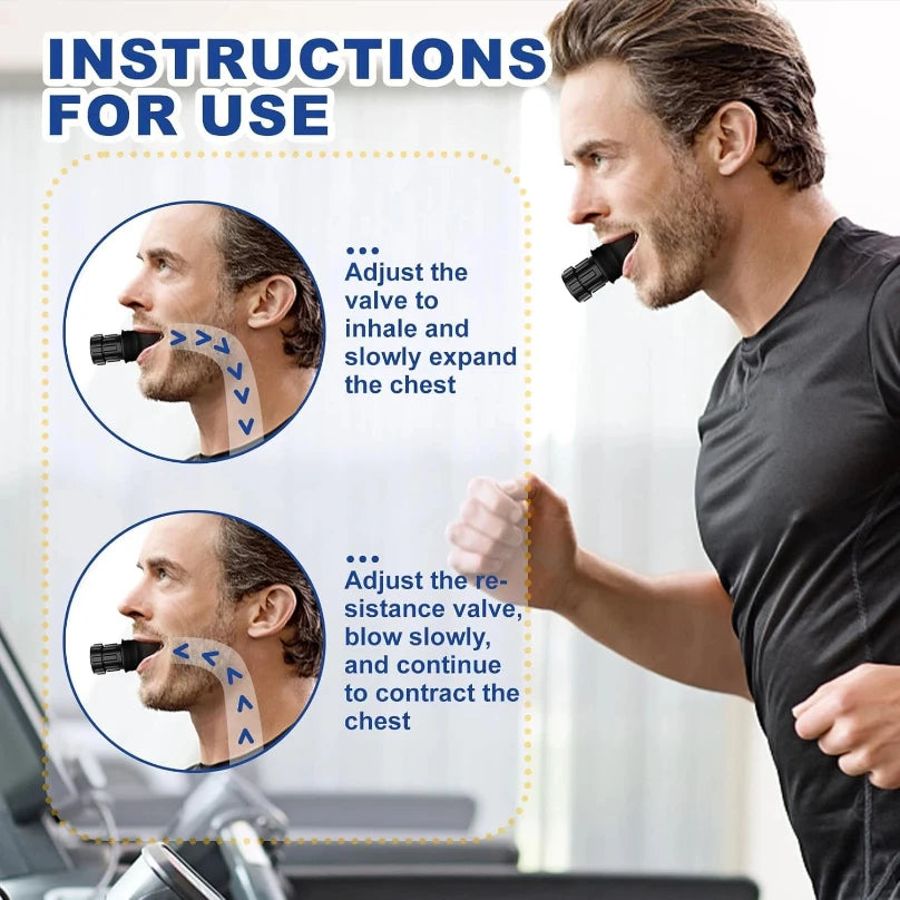 π¨ Breathing Trainer Lung Flexer | Adjustable Levels for Deep Respiratory Exercise π¨