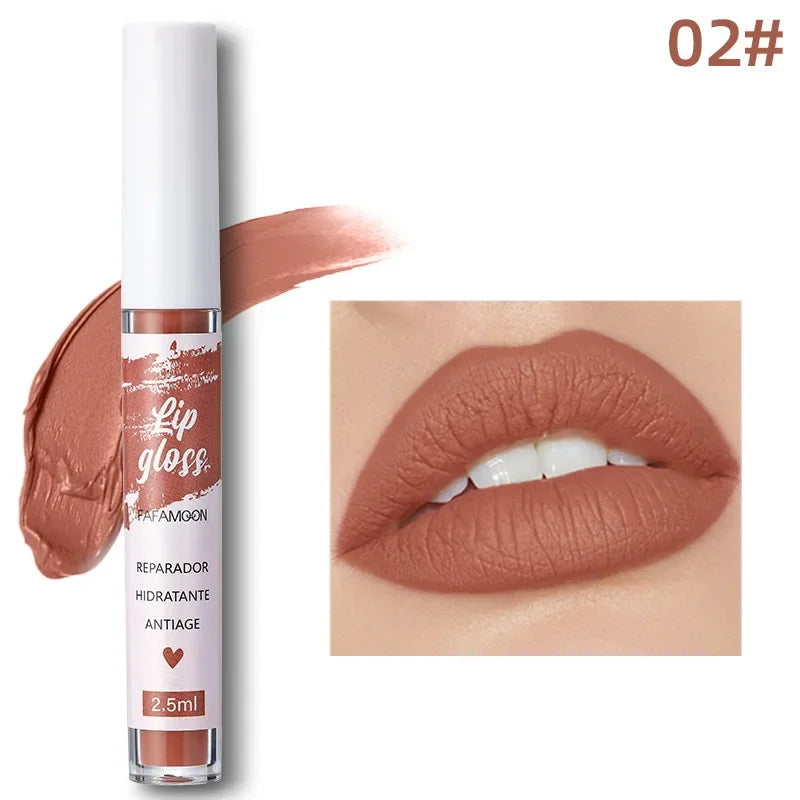 π Rose Red Matte Liquid Lipstick | Waterproof, Long-Lasting & Non-Stick π