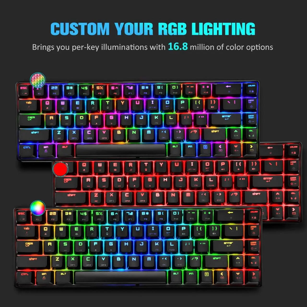 ⌨️ MAMBASNAKE MK14 Gaming Keyboard – Wired, RGB & Buy 2 Get 1 Free! ⌨️