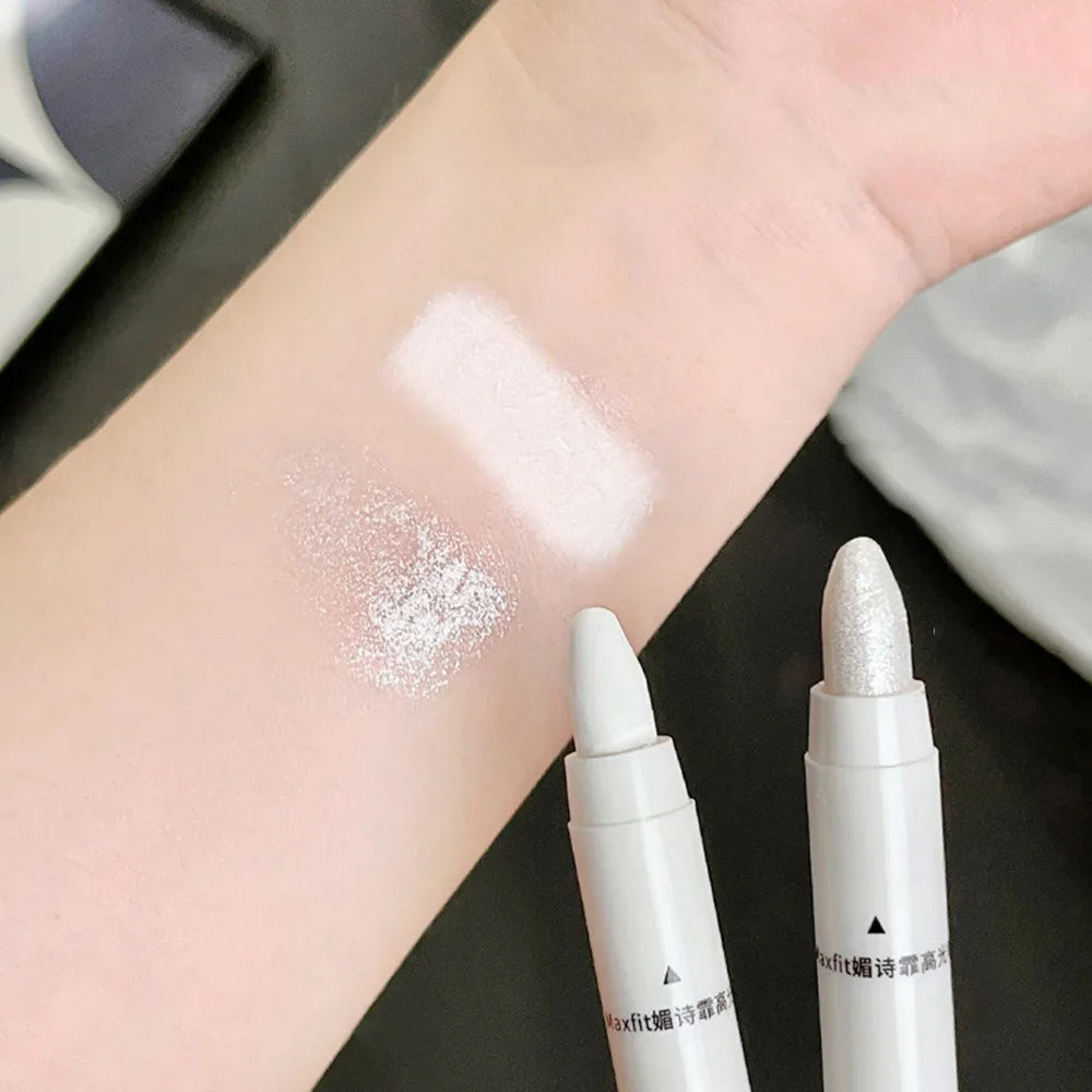 ✨ Shimmer Highlight Stick | Glitter White Eyeshadow & Brightening Pencil ✨
