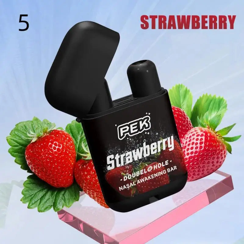 Nasal Inhaler Stick Double-Hole Tube For Energetic Inhaling Nasal Inhaler With Refreshing Sensation For Studying & Overtime Work