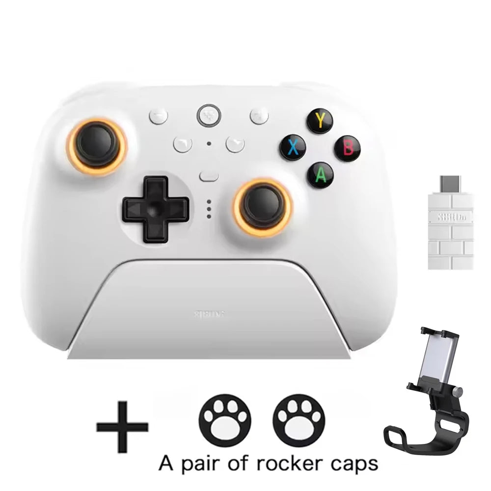 ๐ฎ 8BitDo Ultimate 2 Controller โ Wireless Gamepad with TMR RGB Lighting & 8-Speed Tech ๐ฎ