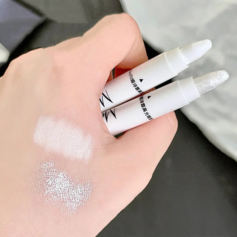 ✨ Shimmer Highlight Stick | Glitter White Eyeshadow & Brightening Pencil ✨
