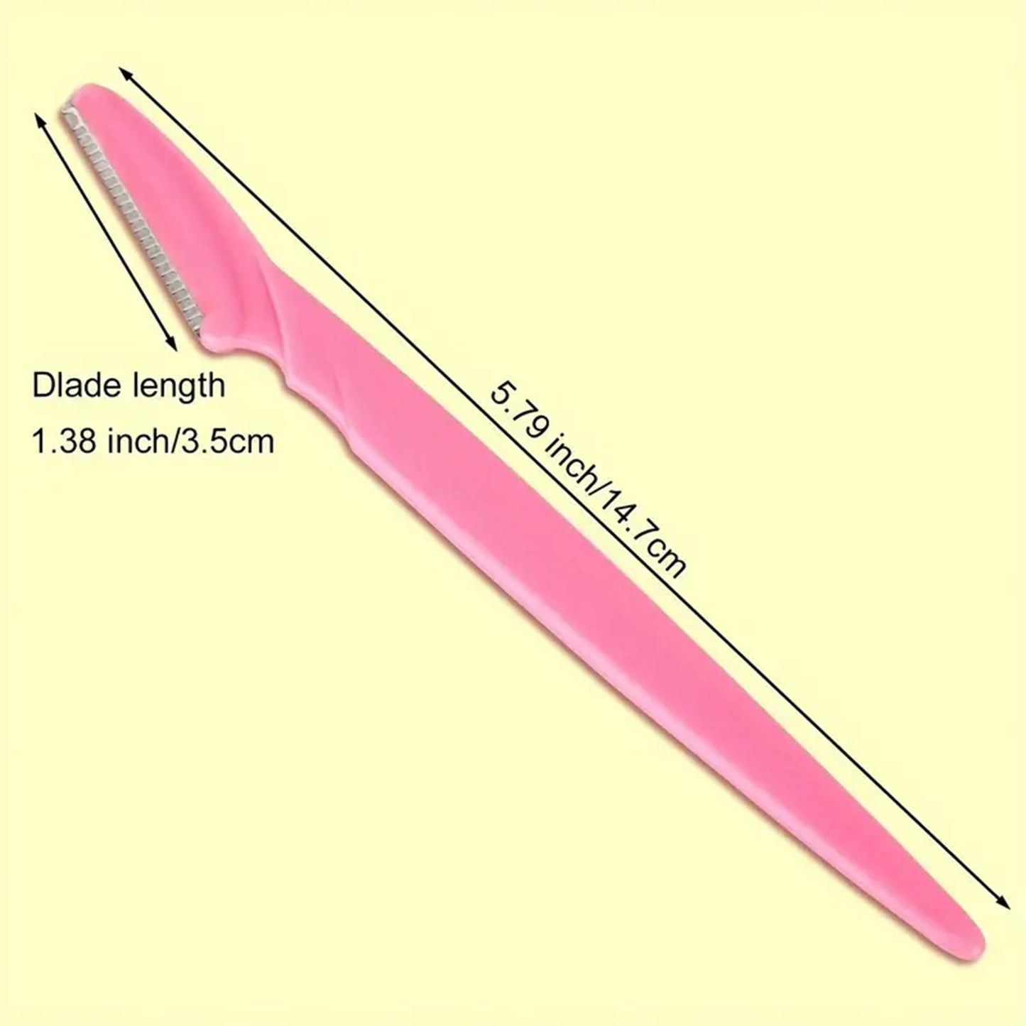 ✨ Eyebrow & Face Razor Set | Safe Trimmer with Protective Cover (5/10/30/40pcs) ✨