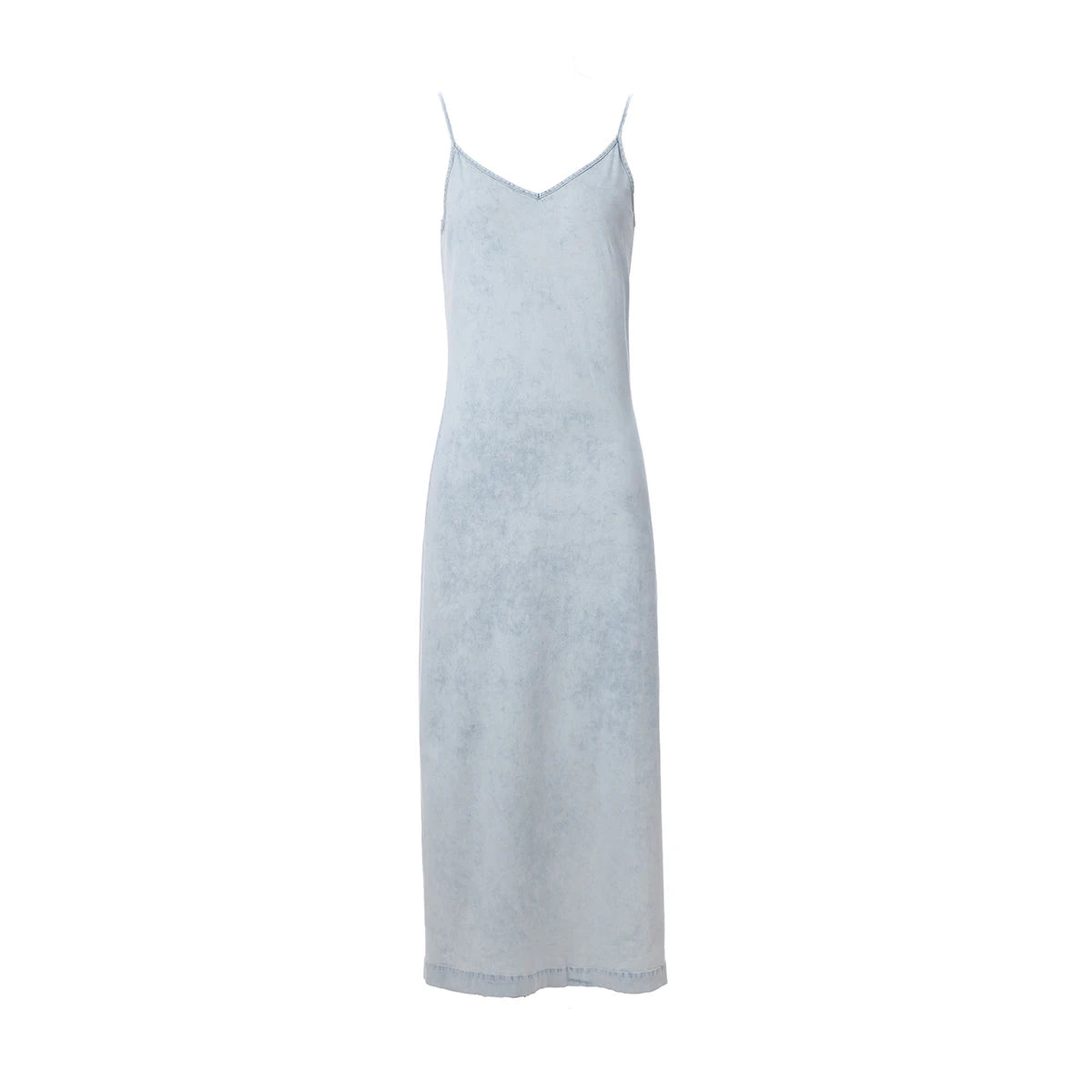 AP SS25 Women Lightweight Denim Wrap Blouse & Slip Dress