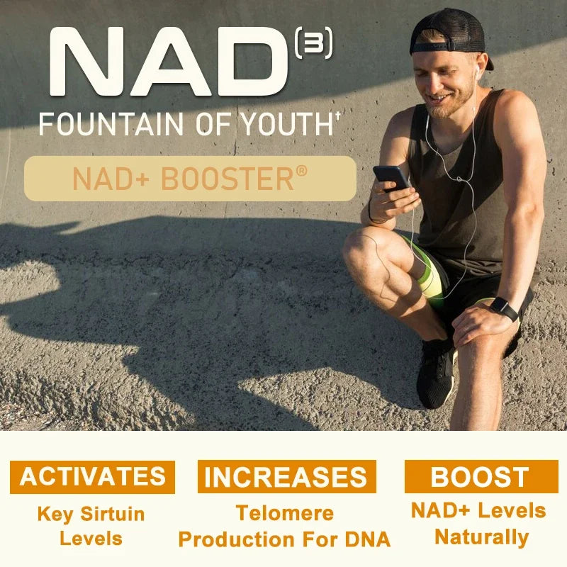 NAD Supplements - Anti-Aging Cell Booster, Supports Natural EnergySupplement