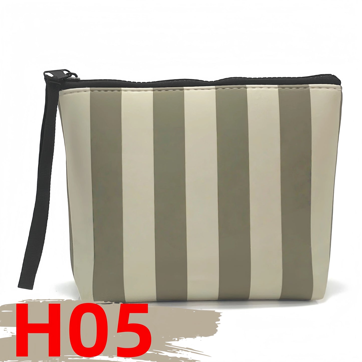 European Italy New Original Trademark cosmetic bag Diving Casual Beach Canvas Striped Tassel Handmade Handbag Tote Travel Bag