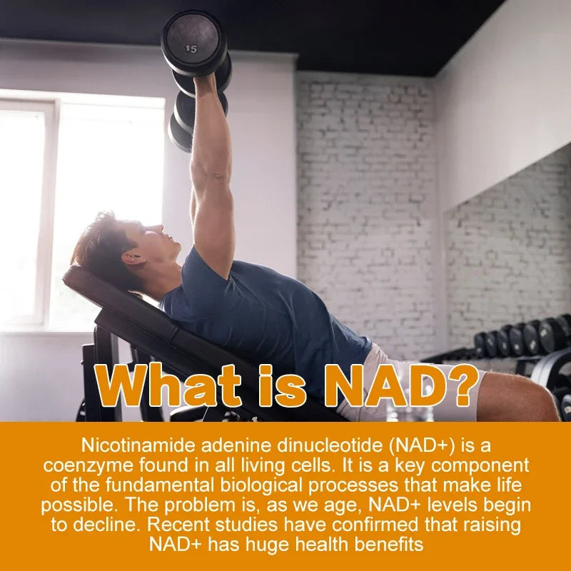 NAD Supplements - Anti-Aging Cell Booster, Supports Natural EnergySupplement