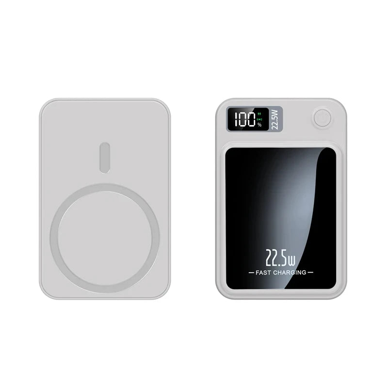 Magnetic Wireless Power Bank 30000mAh 22.5W Fast Charging External Battery Charger for Huawei Samsung iPhone 12 PD 20W Powerbank