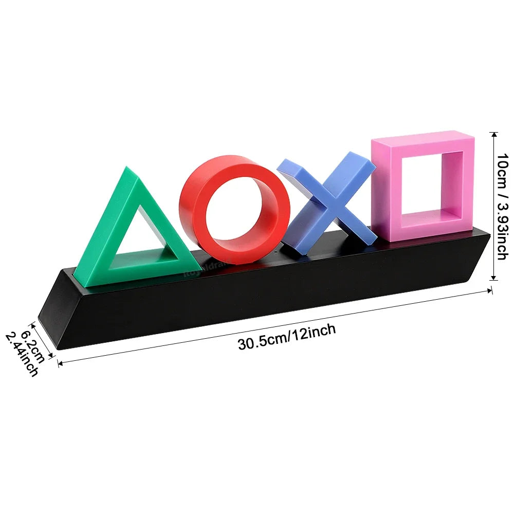 🎮 GamerIcon LED Lamp – Voice-Controlled PS4/PS5 Music Neon Light 🎮