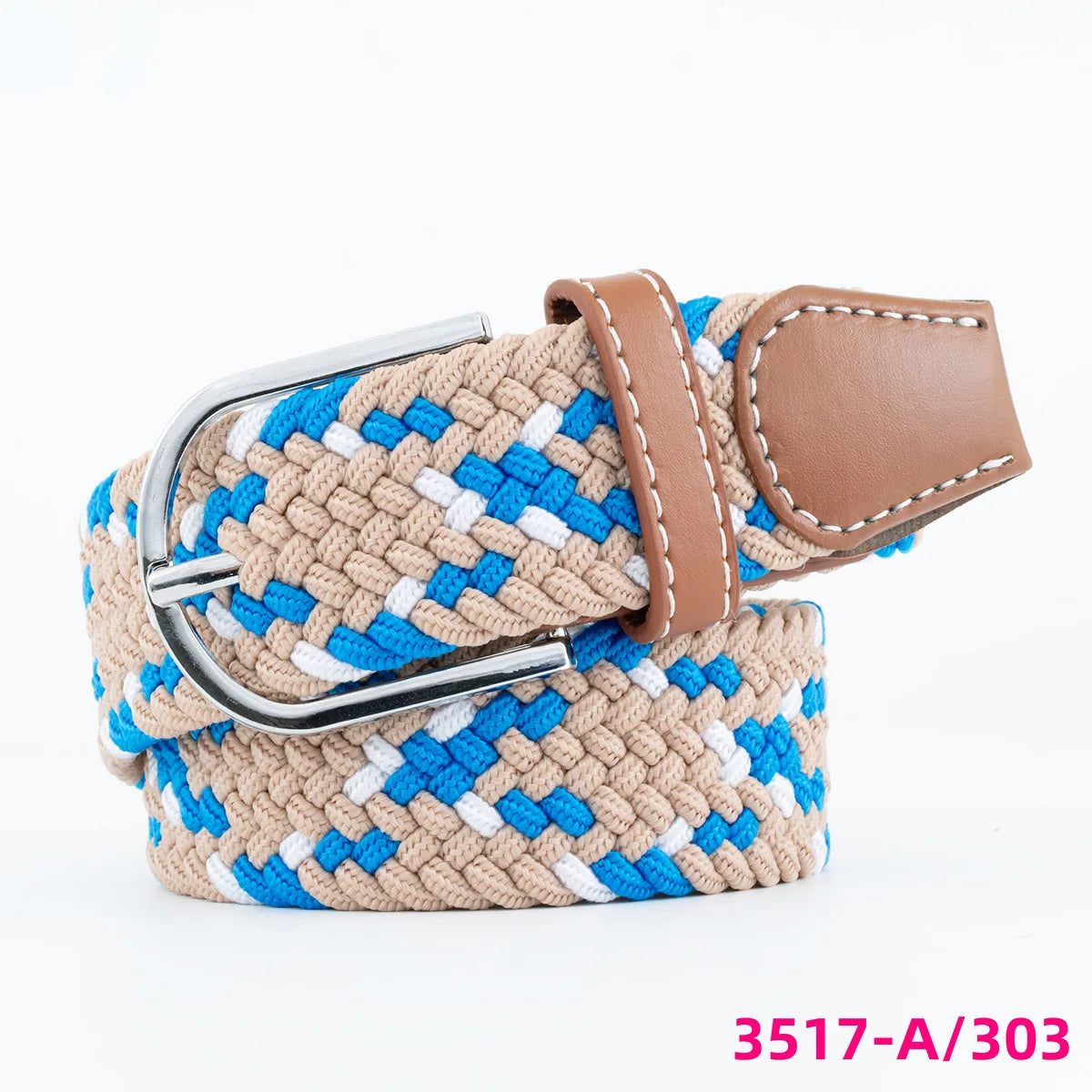 3.3CM X 105CM High Quality Cheap Men Women Belt Good Same Style Non Perforated Casual Pants Wholesale Fashion Commuter Colorful