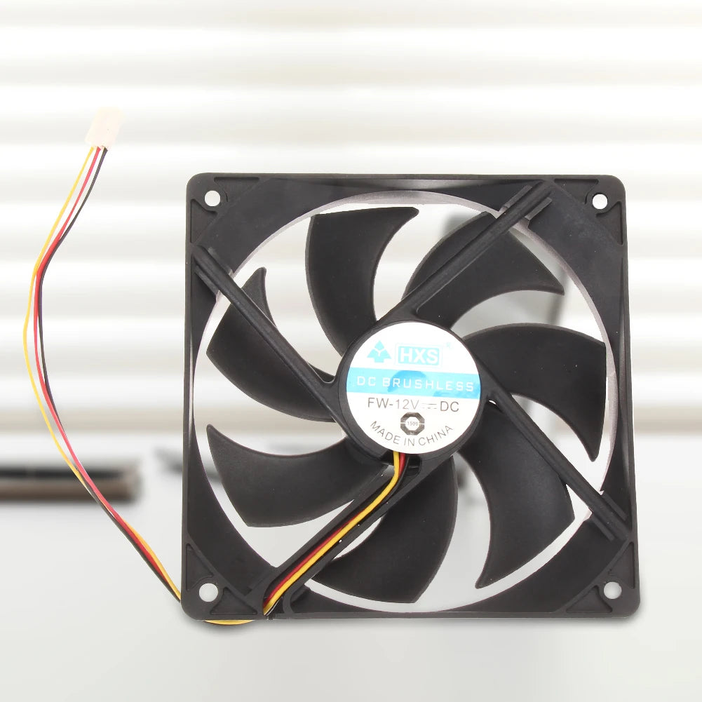 12cm 120mm for DC Brushless Fan 12V 0.25A 2 Lines 2pin Connector High Speed Server Computer Chassis Power Cooling Fan