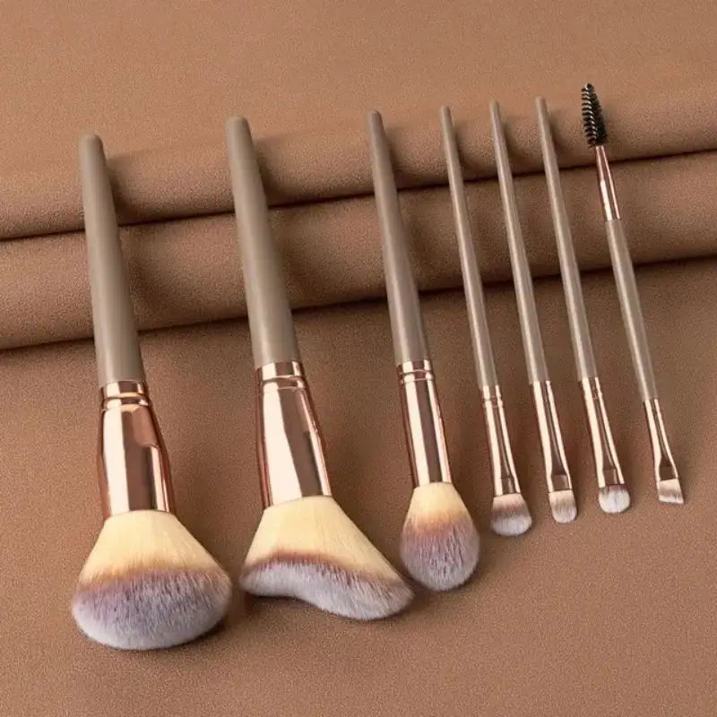 ✨ Professional Makeup Brush Set | Soft & Fluffy Kabuki, Foundation & Eyeshadow Brushes ✨