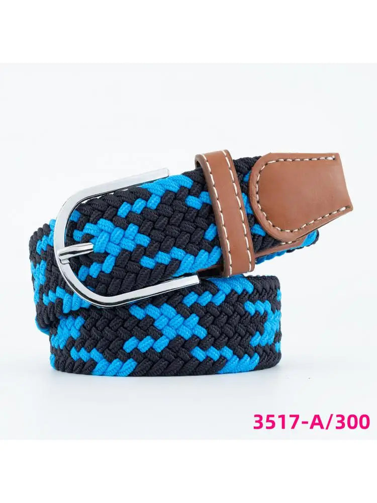 3.3CM X 105CM High Quality Cheap Men Women Belt Good Same Style Non Perforated Casual Pants Wholesale Fashion Commuter Colorful