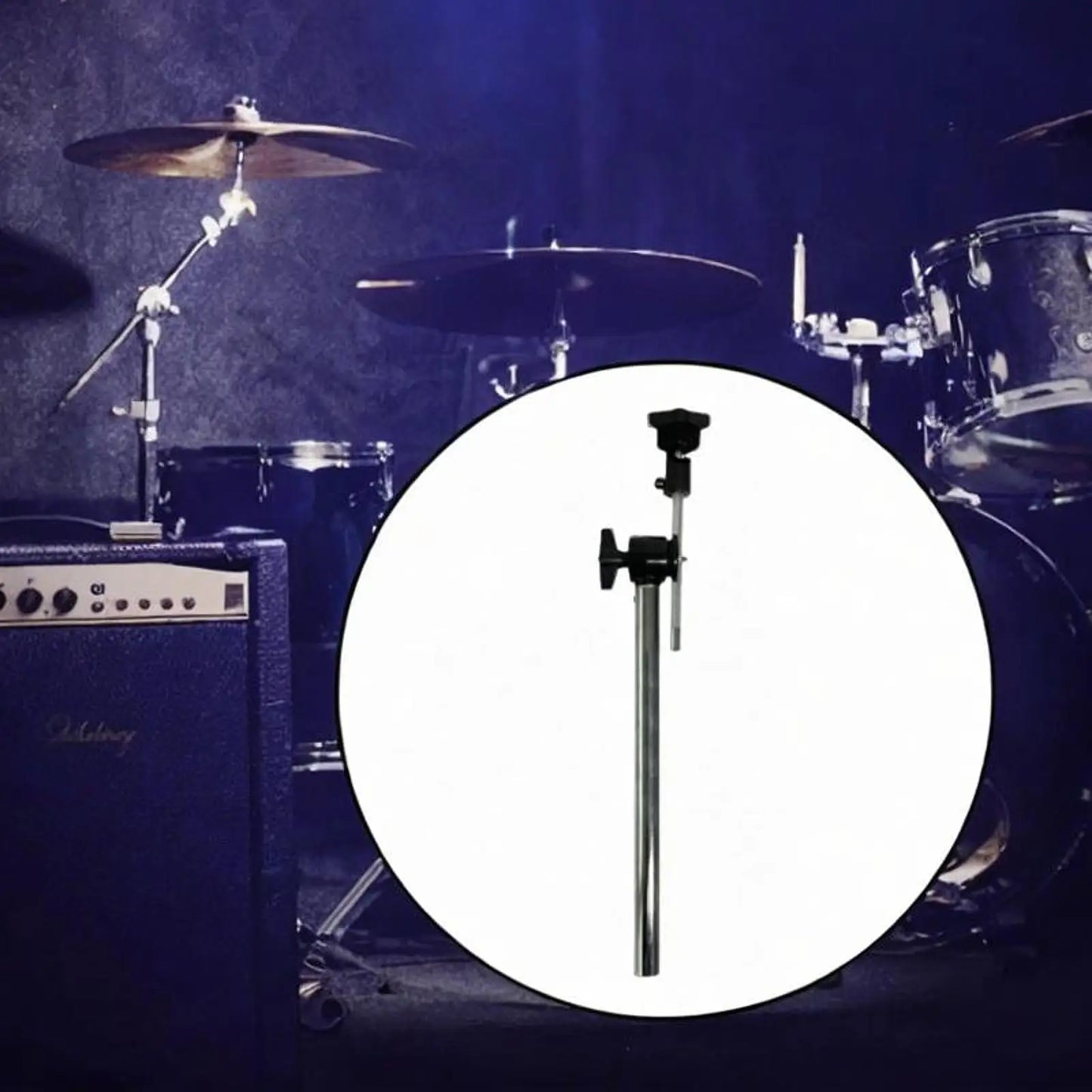 Drum Cymbal Mount Holder Hardware Metal Component Drum Parts Accessories Professional Easy to Install Mounting Arm Attachment