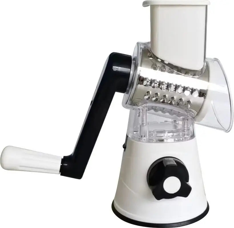 3-in-1 Manual Rotation Vegetable Fruit Slicer Round Cutter Potato Grater Spiralizer Vegetable Chopper Kitchen Home Tools