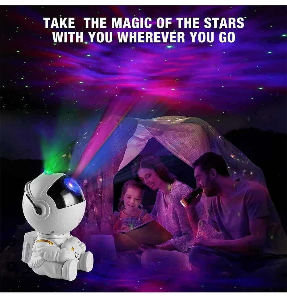 π GalaxyGlow Star Projector β LED Nebula Night Light for Bedroom & Kids π