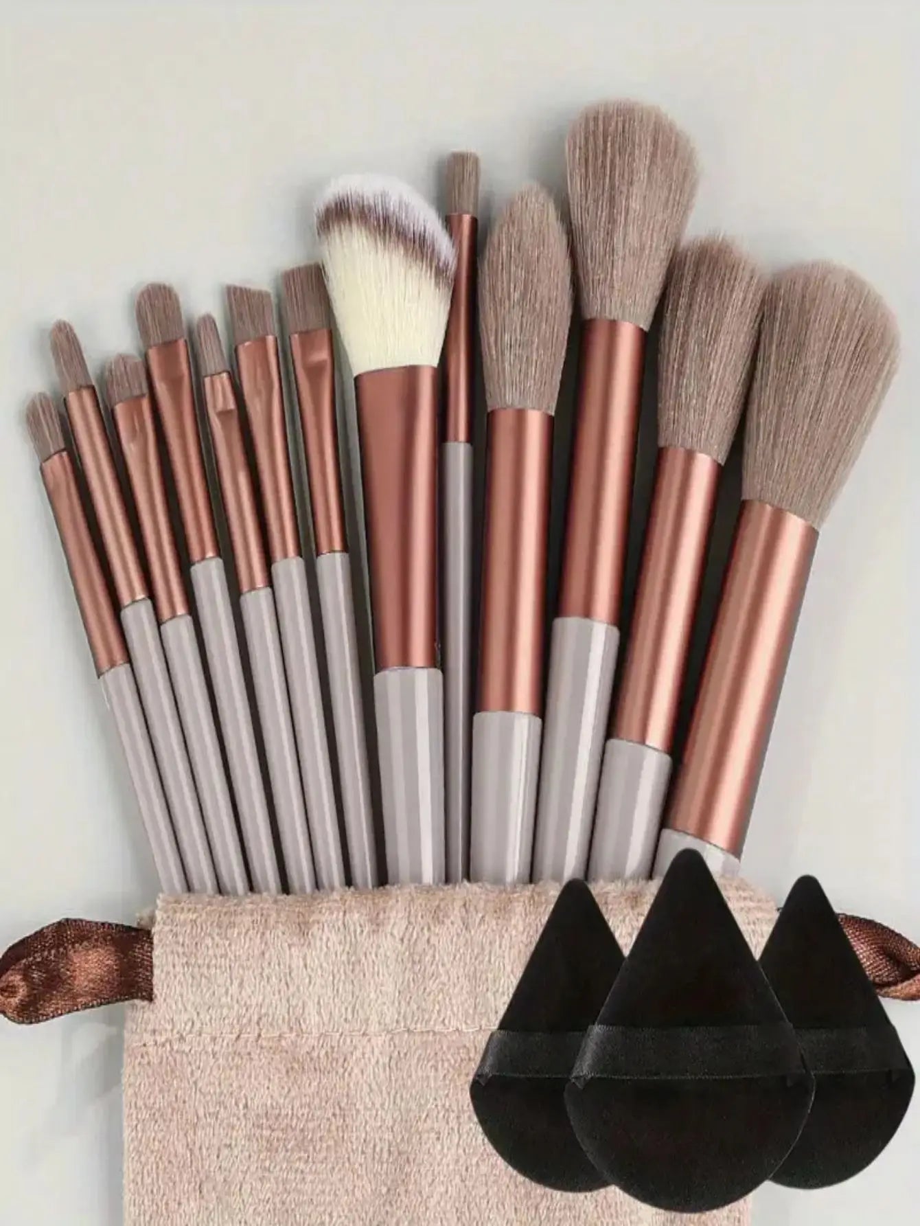 ✨ Professional Makeup Brush Set | Soft & Fluffy Kabuki, Foundation & Eyeshadow Brushes ✨