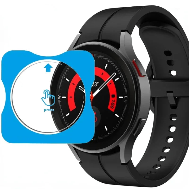 Quick Pasting Screen Film for Samsung Galaxy Watch Ultra 47mm Glass Protective Film Watch 8 7 6 5 4 40mm 44mm 8/6/4 Classic 46mm