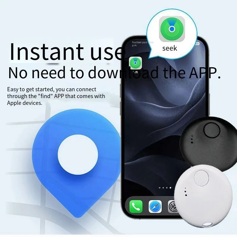 Bluetooth Mini Tracking Device Smart Tag With Apple Find My Key Bluetooth GPS Tracker For Earbud Luggage MFi Finder IOS