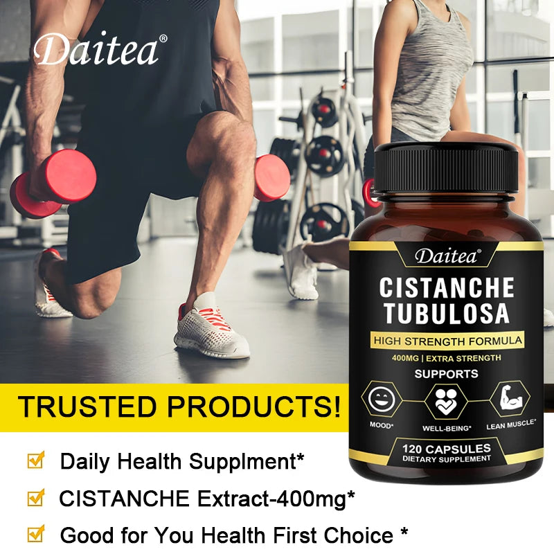 π Cistanche Tubulosa Extract 400mg | Boost Endurance & Muscle Health π