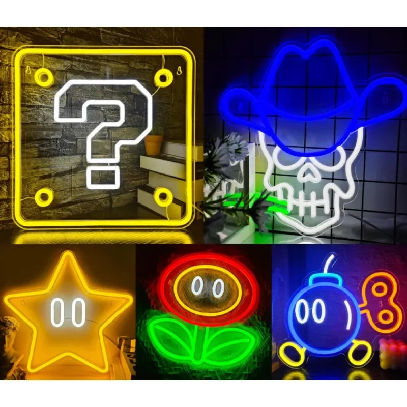 ๐ฎ GamerGlow Neon Sign โ Dimmable LED for Gaming Room & Teens ๐ฎ