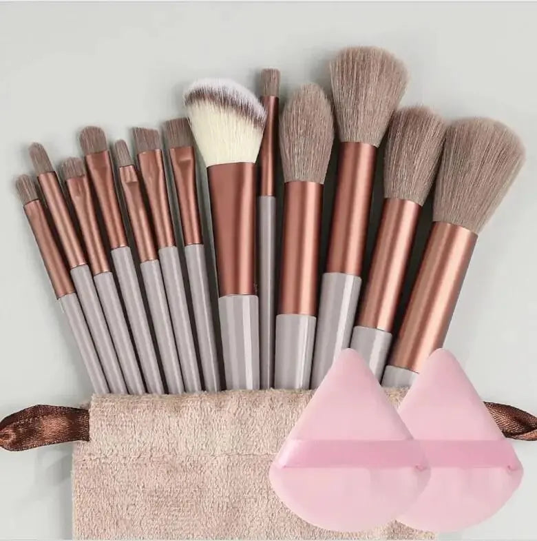 ✨ Professional Makeup Brush Set | Soft & Fluffy Kabuki, Foundation & Eyeshadow Brushes ✨