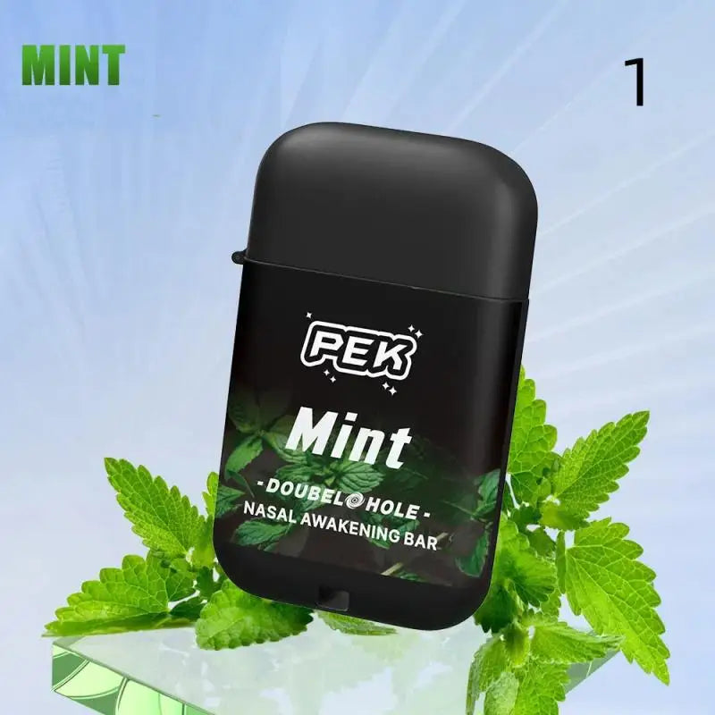 Nasal Inhaler Stick Double-Hole Tube For Energetic Inhaling Nasal Inhaler With Refreshing Sensation For Studying & Overtime Work
