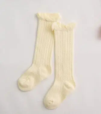 Knee High Socks Girl Long Soft Cotton Lace Baby Socks Kids Socks Meias Princess 2020 New Toddlers Girls Big Bow Children Cartoon
