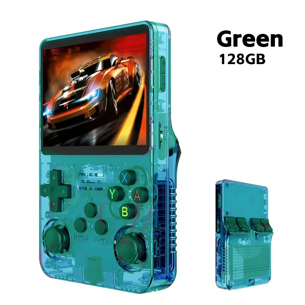 🎮 R36S Retro Pocket Console – 3.5" IPS Screen, Linux, 64GB Games, Multiple Colors 🎮
