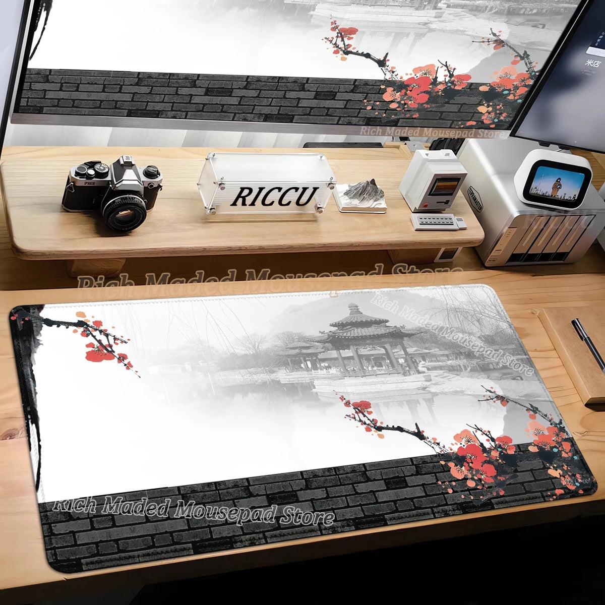 Sakura Japanese Cherry Blossom Mouse Pad Gaming XXL Home Extended Mousepad Large Keyboard pad Office accessories Laptop Mice Pad