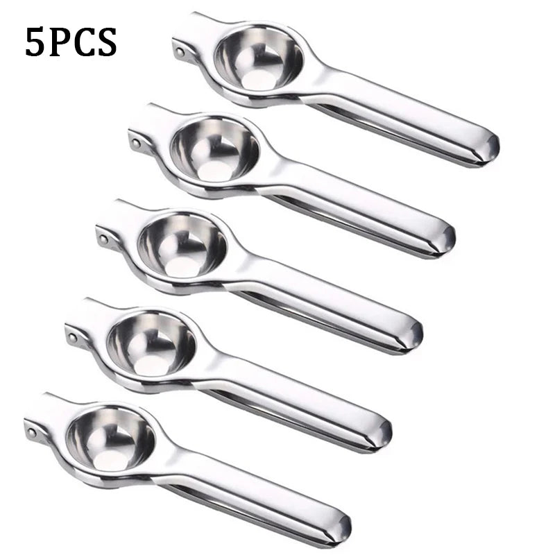 Stainless Steel Manual Juicer Processor Lemon Squeezer Orange Fruit Household Lemon Clip Fruit Pressing Kitchen Accessories