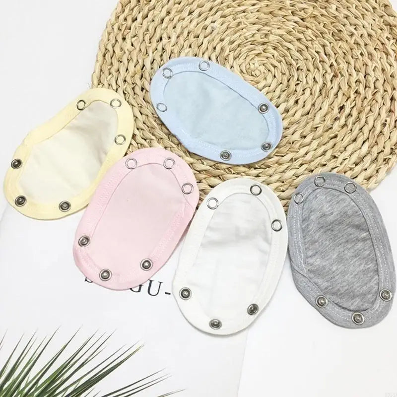 Diaper Extenders Solid Color Baby Bodysuit Diaper Clothing Accessories 5Pieces