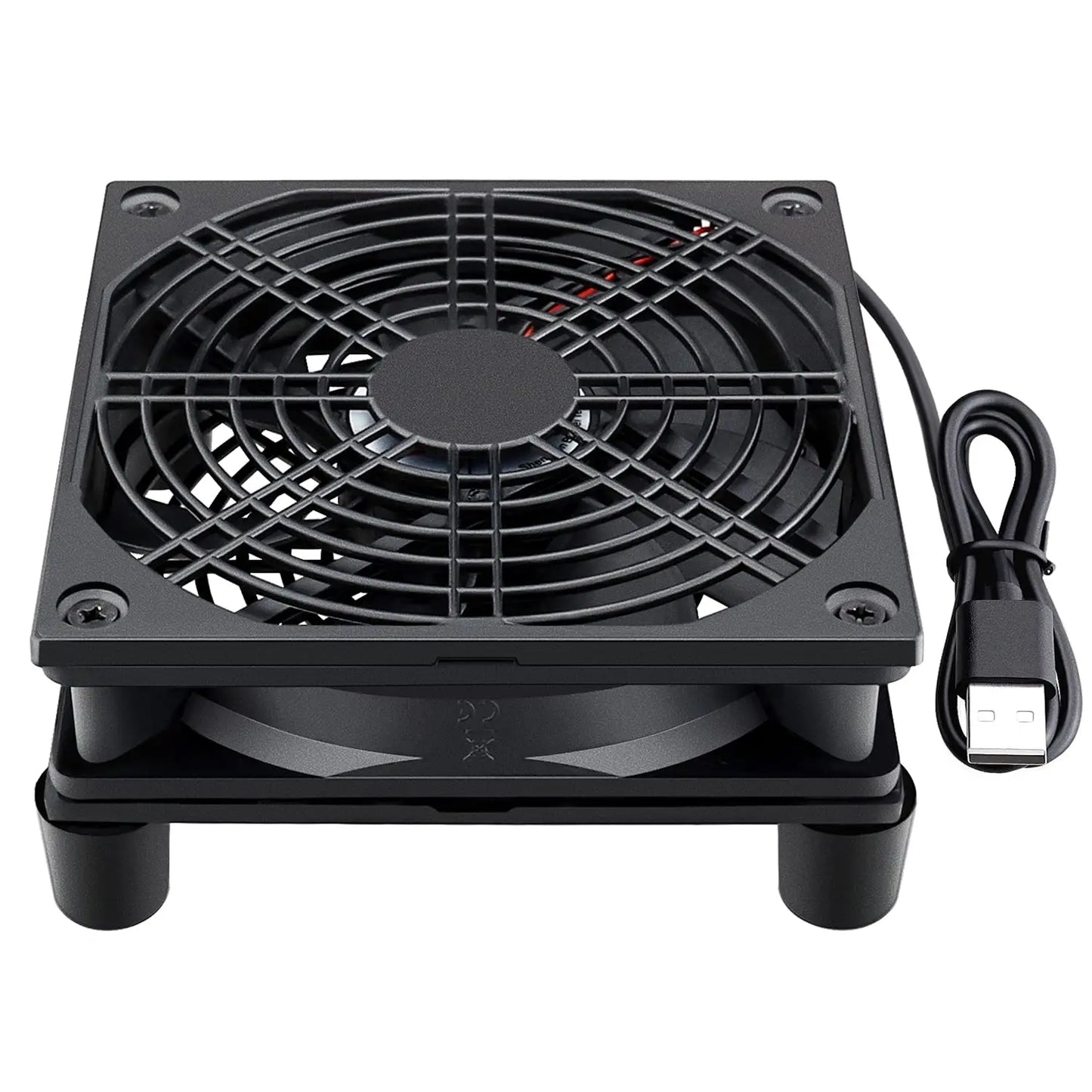120mm 5V USB Power Cooling Case Fan for Receiver DVR Xbox TV Box Router